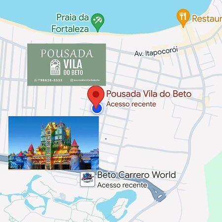 Pousada Vila Do Beto Penha  Exteriör bild