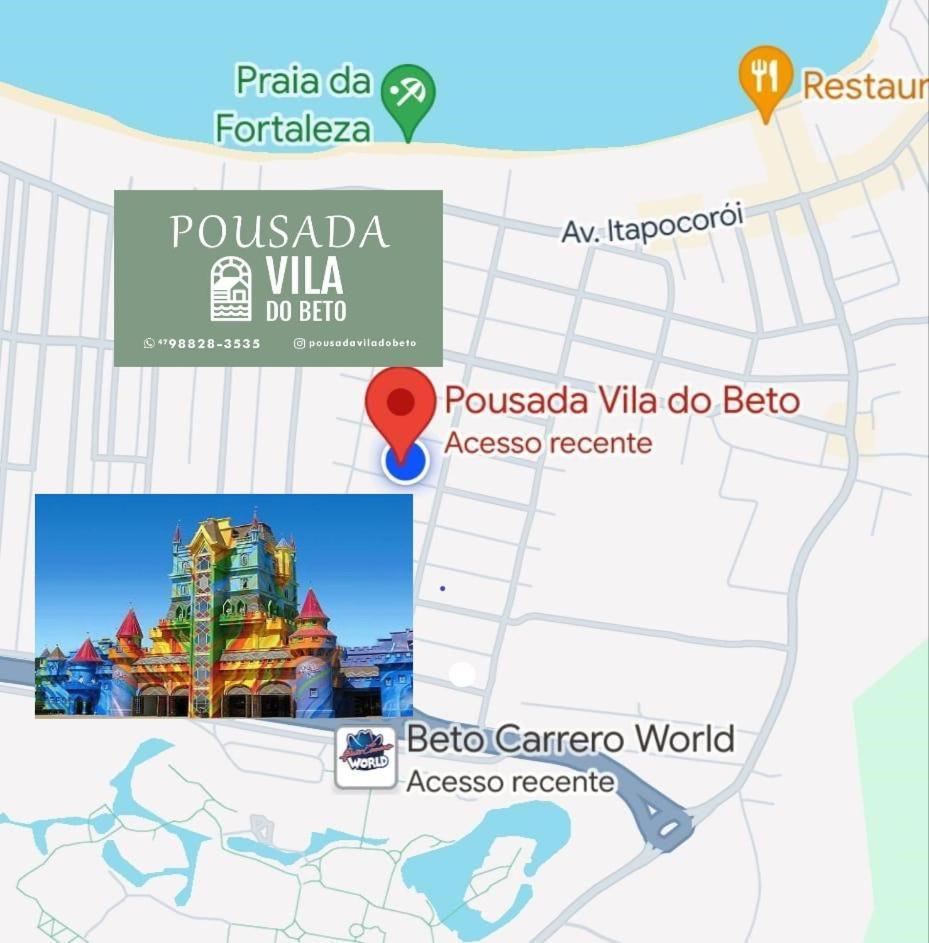 Pousada Vila Do Beto Penha  Exteriör bild
